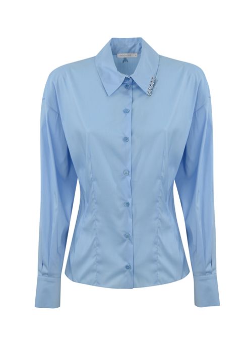 Camicia in cotone con piercing Patrizia Pepe | 8C0753 A043CA38